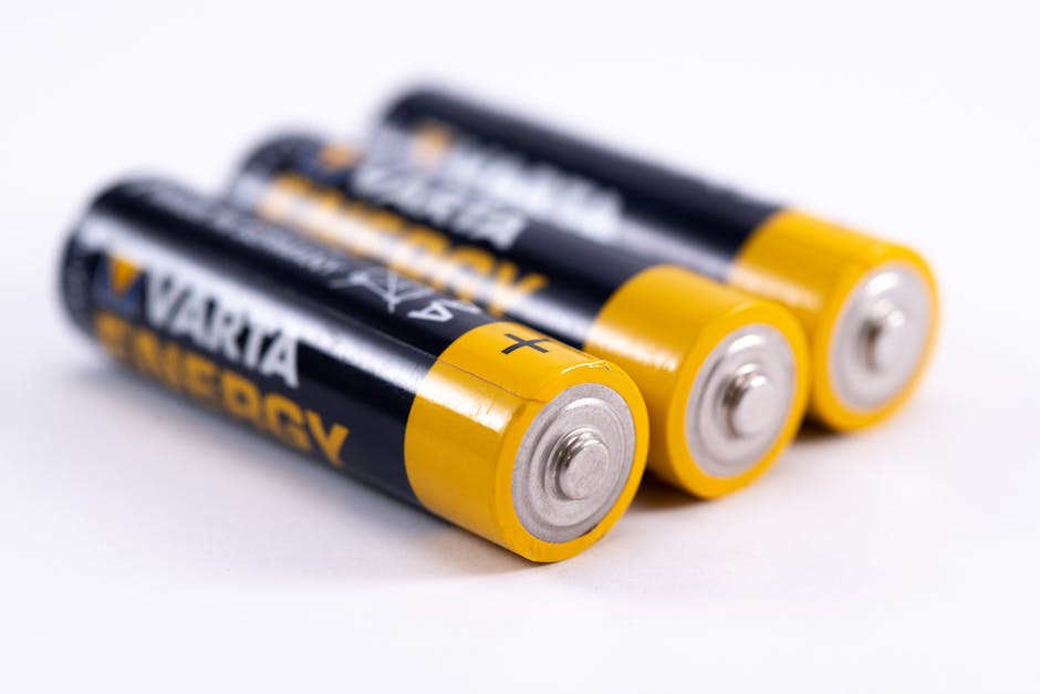  aa-Batterie Lebensdauer maximieren