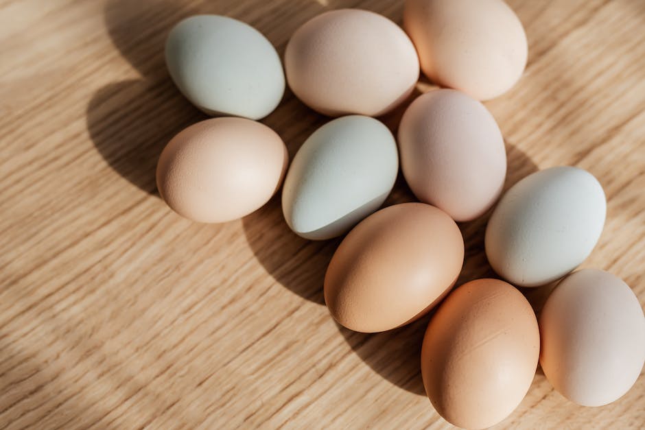 längere Haltbarkeit von rohen Eiern